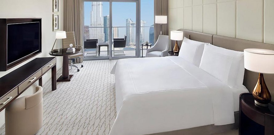 Apartment sa ADDRESS FOUNTAIN VIEWS sa Downtown Dubai (Downtown Burj Dubai), UAE 4 silid-tulugan, 225 sq.m. № 47012