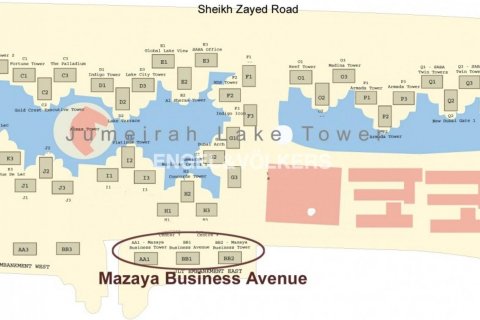 Oficiu de vânzare în Jumeirah Lake Towers, Dubai, EAU 274.53 mp.  №18115 - poză 15