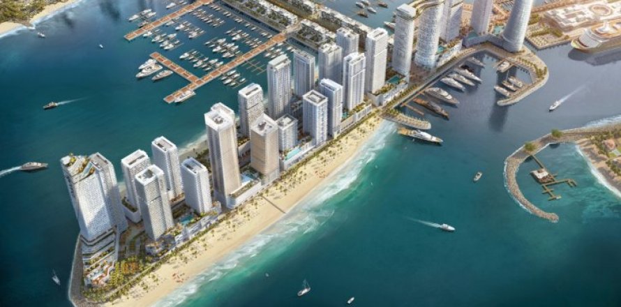 Квартира в Dubai Harbour, Дубай, ОАЭ 3 спальни, 180м2 № 6590