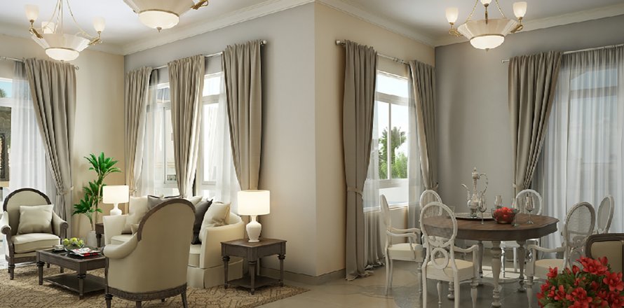 Квартира в AL BADIA RESIDENCE в Dubai Festival City, Дубай, ОАЭ 2 спальни, 186м2 № 55547