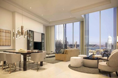Купить квартиру в Даунтаун Дубай (Даунтаун Бурдж Дубай), ОАЭ 3 комнаты, 156м2, № 67251 - фото 1