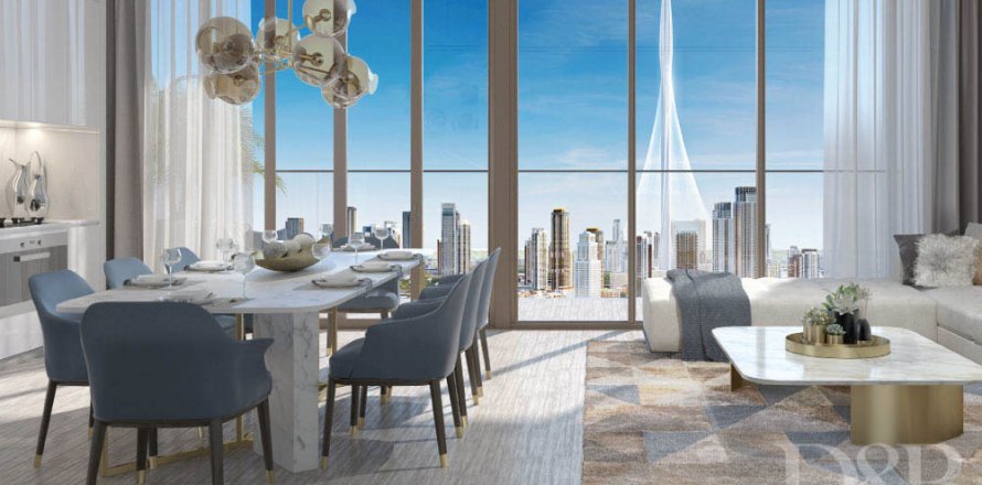 Apartmán v PALACE RESIDENCES v Dubai Creek Harbour (The Lagoons), SAE 3 spálne, 1774 m2 č. 37007