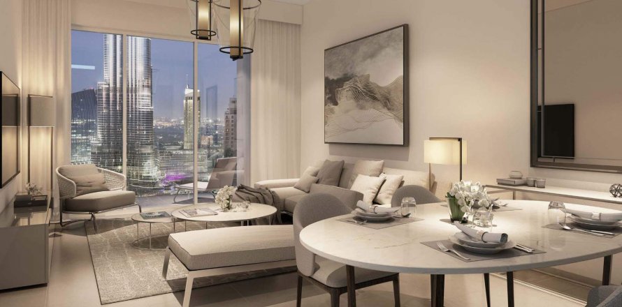Apartmán v ACT ONE | ACT TWO TOWERS v Downtown Dubai (Downtown Burj Dubai), SAE 3 spálne, 142 m2 č. 46938