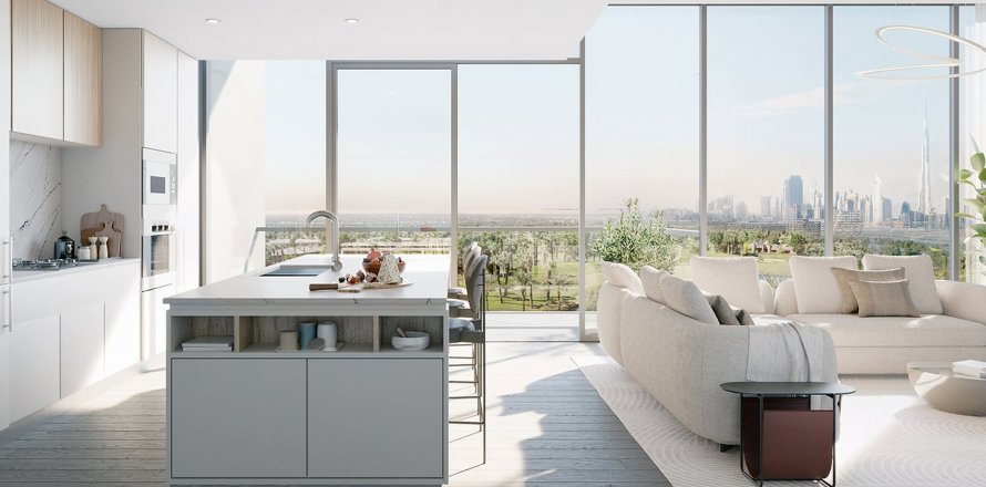 Apartmán v KW KENSINGTON WATERS v Mohammed Bin Rashid City, Dubai, SAE 2 spálne, 121 m2 č. 58778