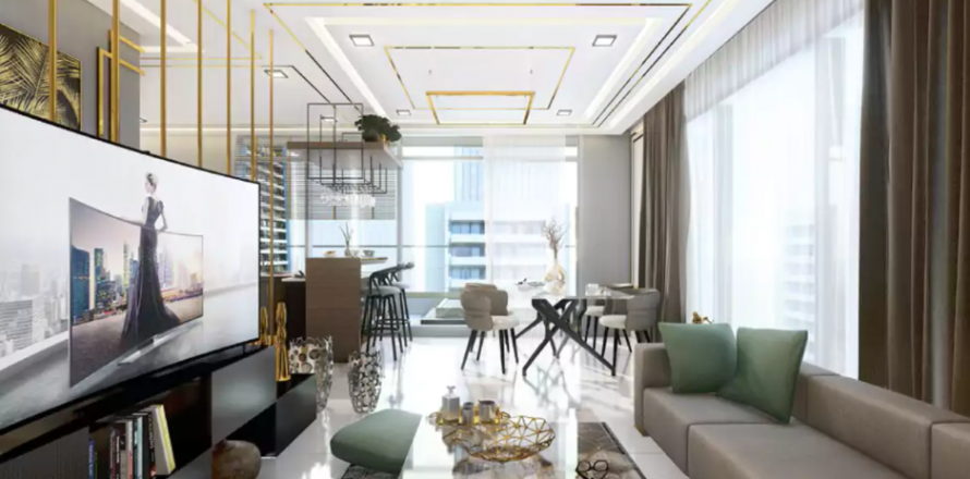 Apartmán v SAMANA WAVES APARTMENTS v Jumeirah Village Circle, Dubai, SAE 2 spálne, 103 m2 č. 79487