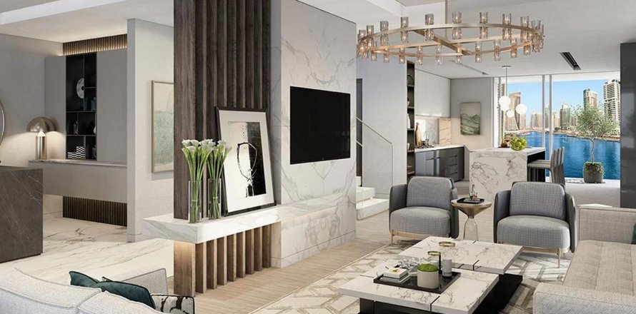 Apartman u LIV RESIDENCE u Dubai Marina, UAE 80 m2, 1 spavaća soba Br. 47204