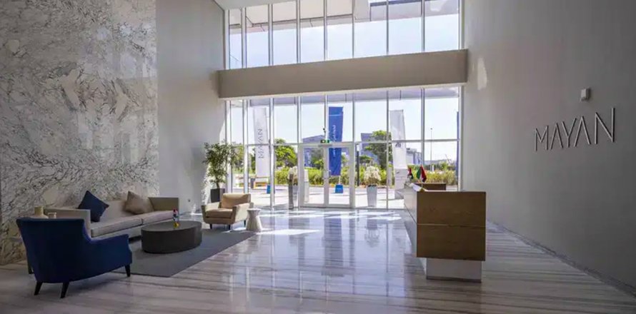 Apartman u MAYAN na Yas Island, Abu Dhabi, UAE 87 m2, 1 spavaća soba Br. 76464