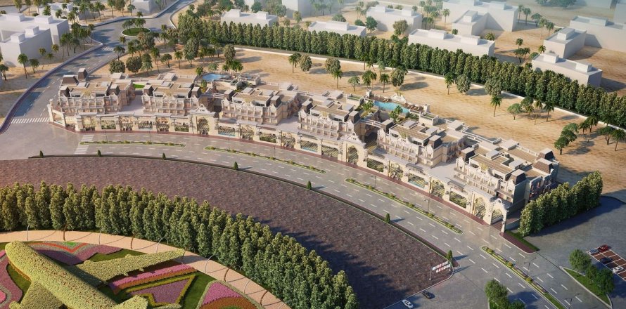 Byggprojekt VINCITORE BOULEVARD i Arjan, Dubai, UAE Nr. 58709