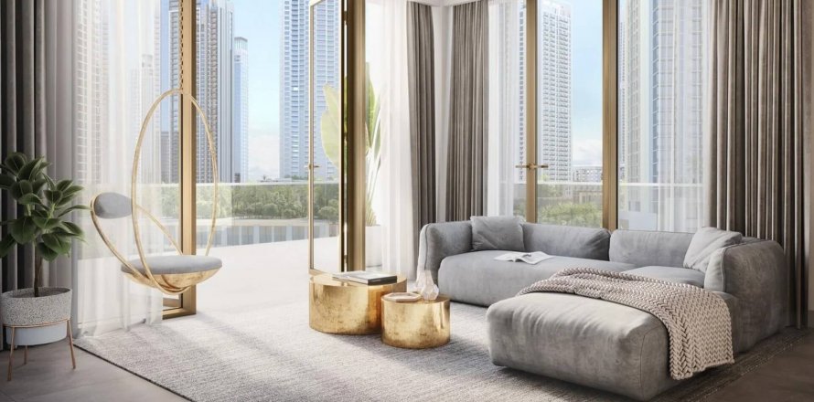 Квартира в GROVE в Dubai Creek Harbour (The Lagoons), Дубай, ОАЕ 2 спальні, 103м2 № 59104