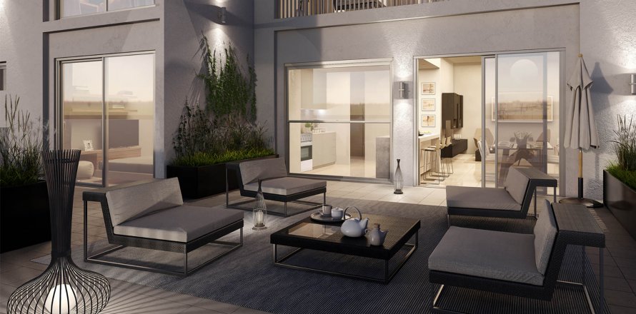 Квартира в RAWDA APARTMENTS в Town Square, Дубай, ОАЕ 2 спальні, 90м2 № 47399