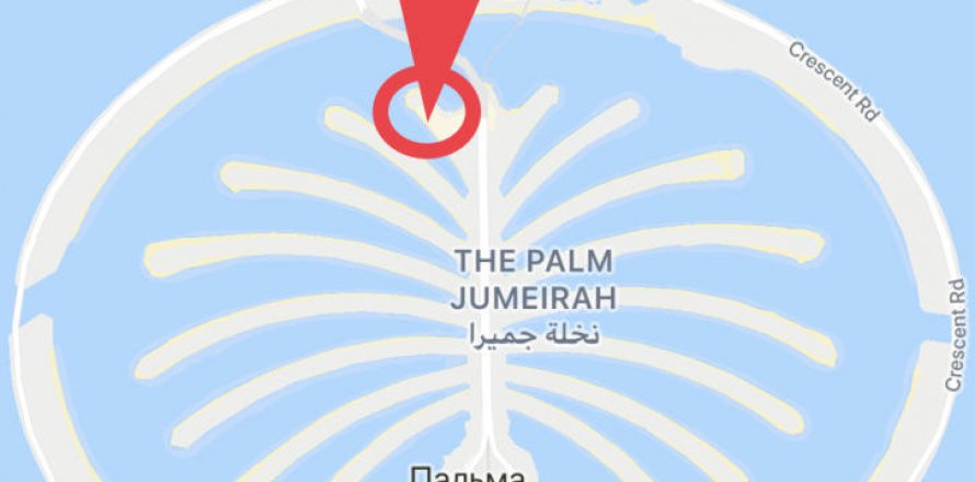 Land in Palm Jumeirah, Dubai, UAE № 1765