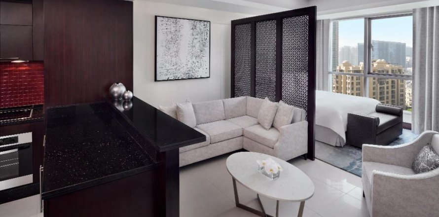 Hotel Apartment in Downtown Dubai (Downtown Burj Dubai), UAE 1 bedroom, 45 sq.m. № 7967