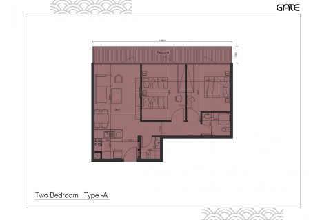 Apartment in THE GATE in Masdar City, Abu Dhabi, UAE 2 bedrooms, 85 sq.m. № 18822 - photo 16