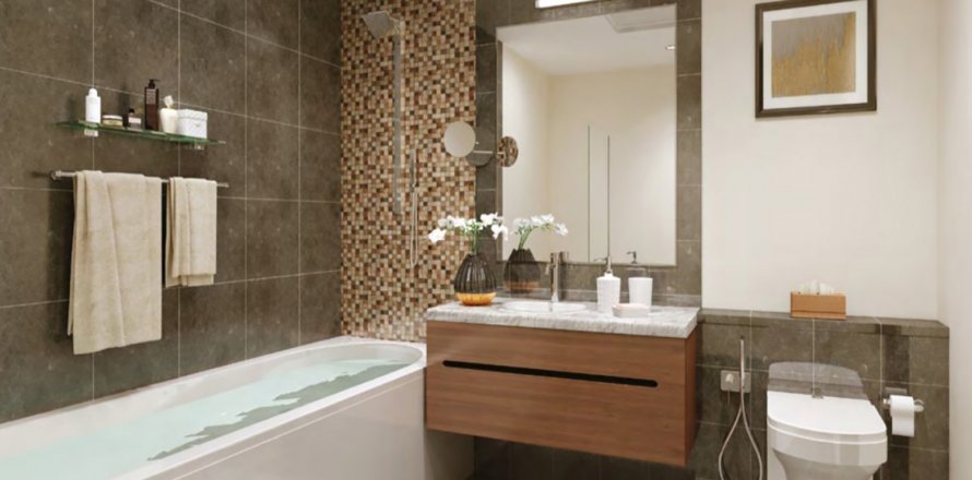Apartment in AZIZI GARDENS in Mohammed Bin Rashid City, Dubai, UAE 1 bedroom, 69 sq.m. № 61717