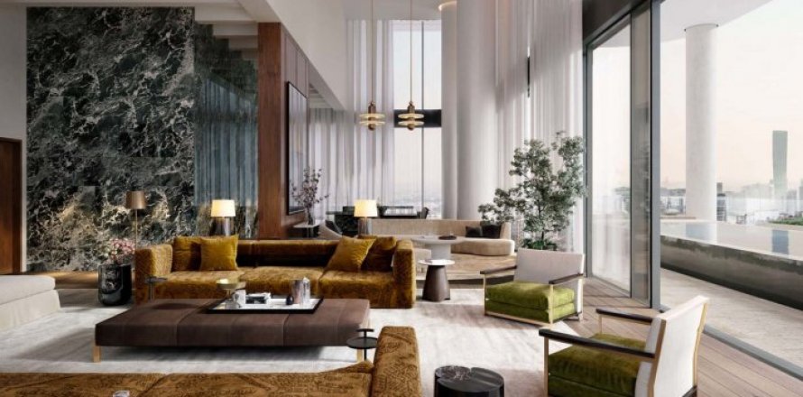 阿联酋 Dubai 顶层豪华公寓  5 卧, 1645 平方米 , 编号 6643