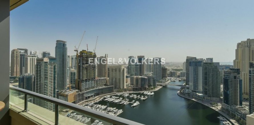 阿联酋 Dubai Dubai Marina 公寓  1 卧, 87.33 平方米 , 编号 17973