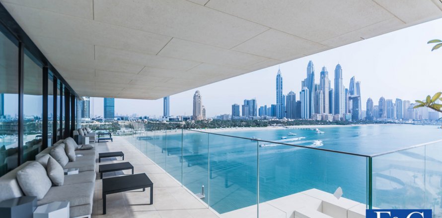 阿联酋 Dubai Palm Jumeirah 顶层豪华公寓  4 卧, 810.3 平方米 , 编号 44739